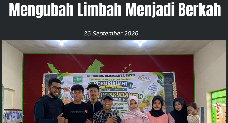 Lilin Minyak Jelantah | Mengubah Limbah Menjadi Berkah