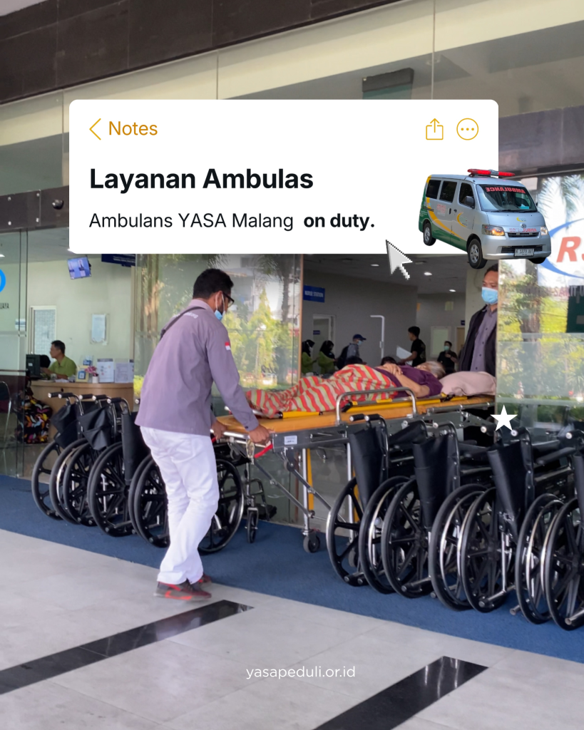 Layanan ambulans YASA Malang untuk masyarakat